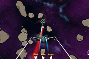 Cosmic Fighter Melee artwork