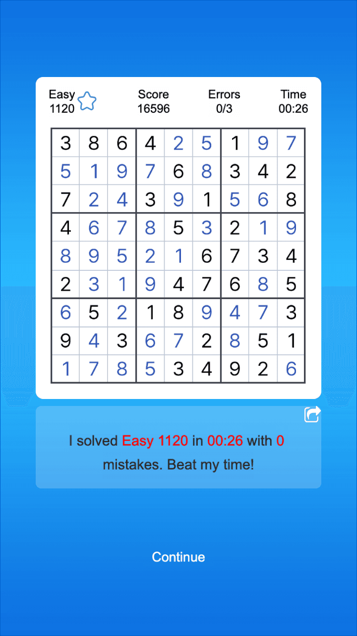 Classic Sudoku artwork